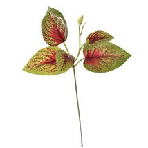 LEAVES PICK 20CM RED GREEN