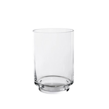 GLASS VASE DIA 14.5 H 20 CM CLEAR