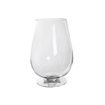 GLASS VASE HURICANE DIA 14.5 H 30 CM CLEAR
