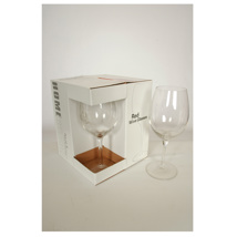 RED WINE GLASS IN GIFTBOX (4pcs/box) CLEAR