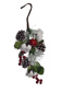 BERRY/PINE CONE/COTTON HANGING RED WHITE